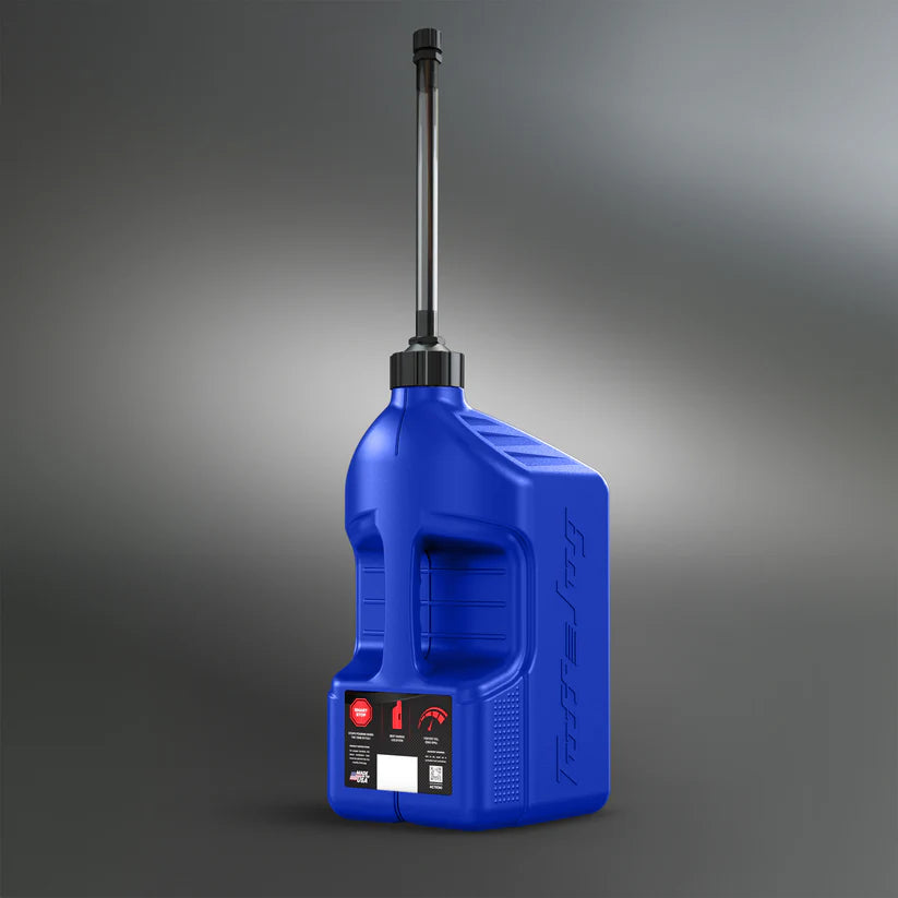 Tuff Jug - 5 Gallon Std. Cap Auto Stop Spout - Blue
