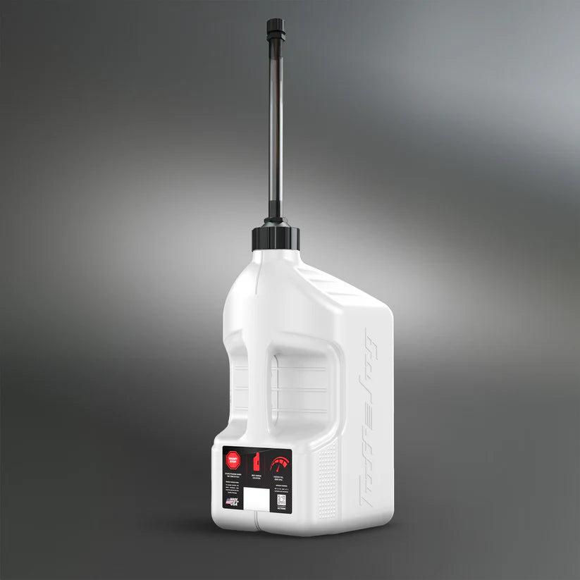 Tuff Jug - 5 Gallon Std. Cap Auto Stop Spout - White