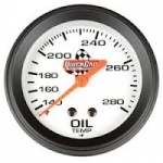 Quickcar Oil Temp Gauge 2 5/8"